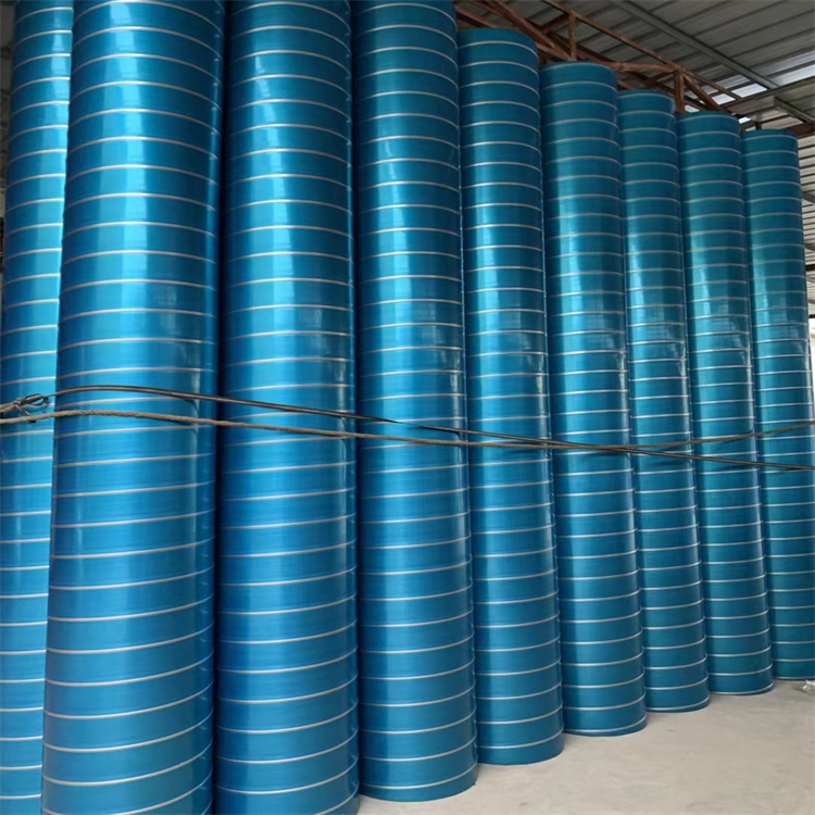 深圳螺旋風管加工廠承接車間304不鏽鋼環保除（chú）塵風管定做 201不鏽鋼螺旋管